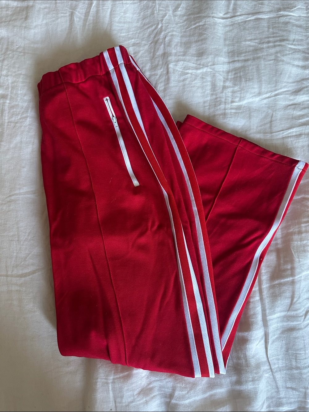 Vintage Red Track Pants